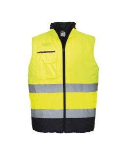 GILET IMBOTTITO BICOLORE HI-VIS S267