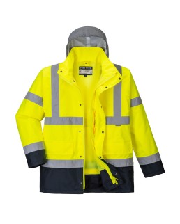 GIACCA TRAFFIC BICOLORE 4 IN 1 HI-VIS S471