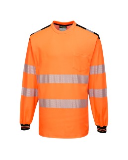 PW3 T-SHIRT MANICA LUNGA HI-VIS T185