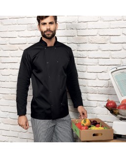 STUDDED LSL CHEF'S J.65%P35%C