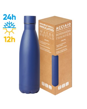 BORRACCE E THERMOS - STEEL MAT BOTTLE 500 FLAT PC416