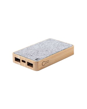 POWERBANK - RPET & BAMBOO BANK PF301