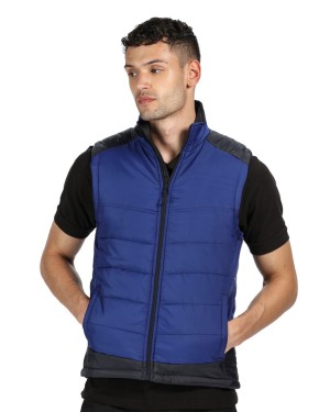 CONTRAST INSULATED BODYWARMER 100% POLIAMMIDE TRA841