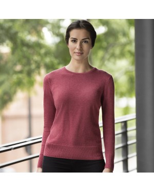 LADIES' CREW NECK PULL 50%C50%