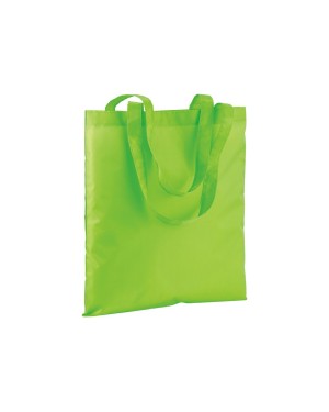 SHOPPER IN POLIESTERE 210T COLORI FLUO, MANICI LUNGHI