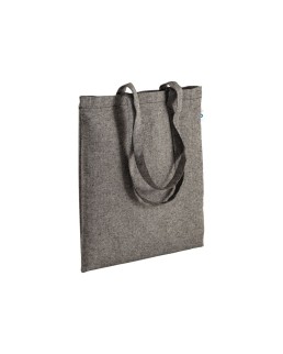 SHOPPER IN COTONE RICICLATO 190 G/M2, MANICI LUNGHI