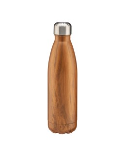 THERMOS IN ACCIAIO INOSSIDABILE CAPACIT? 500 ML CON DOPPIA PARETE ISOLANTE. EFFETTO LEGNO 21413