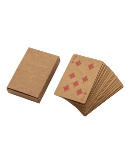 MAZZO DI CARTE DA GIOCO DA 54 CARTE, IN SCATOLA SINGOLA, IN CARTA RICICLATA