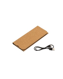 MOUSEPAD E SUPPORTO PER CELLULARE IN SUGHERO, CON CARICABATTERIE WIRELESS