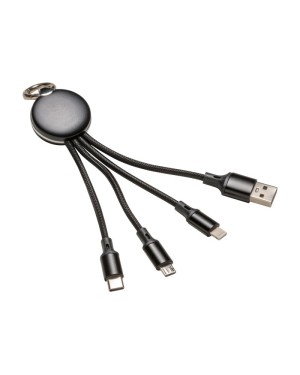 SET CAVI MICRO USB, LIGHTHING, TYPE C CON LED 25412