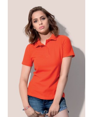 POLO DA DONNA MANICHE CORTE ST3100