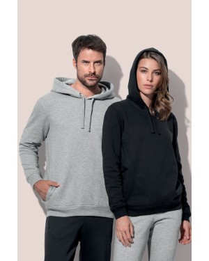 UNISEX FELPA CAPPUCCIO 80/20% COT/POL