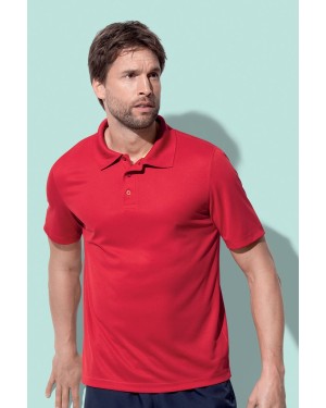 ACTIVE MESH POLO M/C 100% POL. 