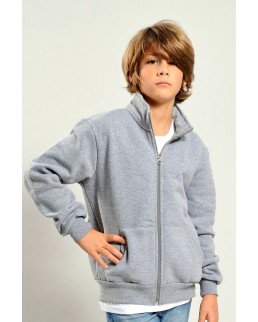 JACKET BAMBINO FELPA F/TERRY 70/30% COT/POL 240 GR  IT032