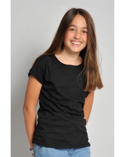 MODA BAMBINA MAGLIA FIAMM.C/T M/C T/V 100% COT 140  IT068