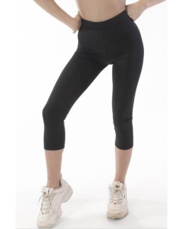 LEGGINGS 3/4 SPORT 90/10% POL/ELA 240 GR/M2  IT1071