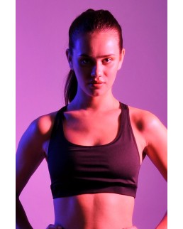 TOP BRA SPORT 90/10% POL/ELA 240 GR/M2  IT1077