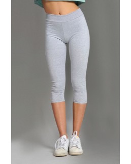 NUOVO LEGGINGS DONNA CORTI 90/10% COT/ELA 210 GR/M  IT633N