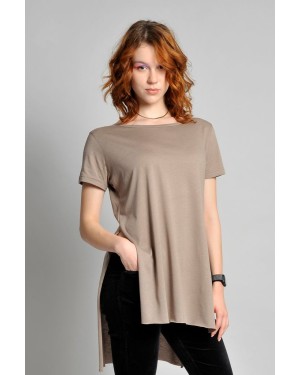 MAGLIA DONNA MODAL C/T M/C 50/50% COT/MOD 110 GR/M  IT682