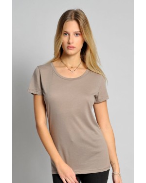 MAGLIA DONNA MODAL C/T M/C 50/50% COT/MOD 110 GR/M  IT688T