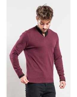 PULLOVER C/V 100% COT. RIGENERATO  IT910