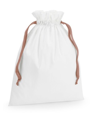 COTTON GIFT BAG WITH RIBBON DRAWSTRING W121L