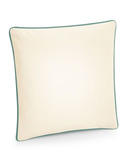 FAIRTRADE COTTON PIPED CUSHION COVER W355_404