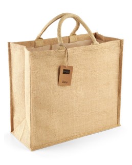 JUTE JUMBO SHOPPER W408