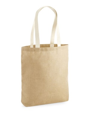 UNLAMINATED JUTE TOTE W455