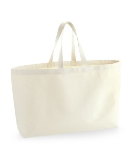 OVERSIZED CANVAS TOTE BAG W696